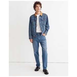 Madewell Vintage Relaxed Straight Jeans in Freemont Wash SZ 34 NWT NEW